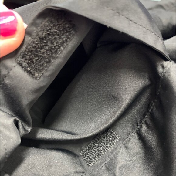 Vintage Polo Golf V Neck Pullover Windbreaker Mens XL Black Mesh Lined Jacket - Picture 9 of 10